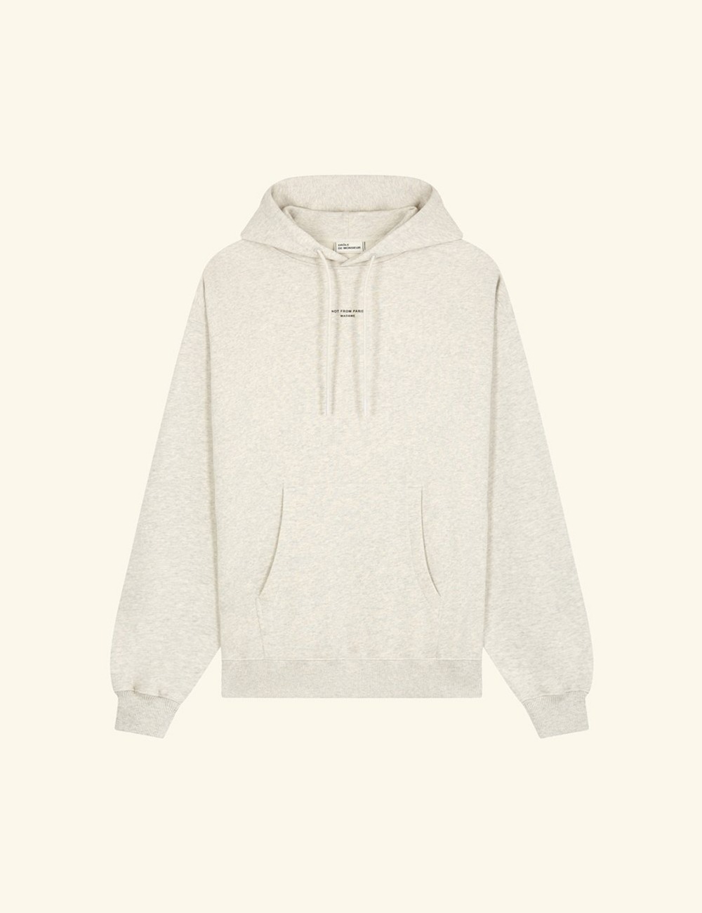 LE HOODIE NFPM A POCHE_GREY