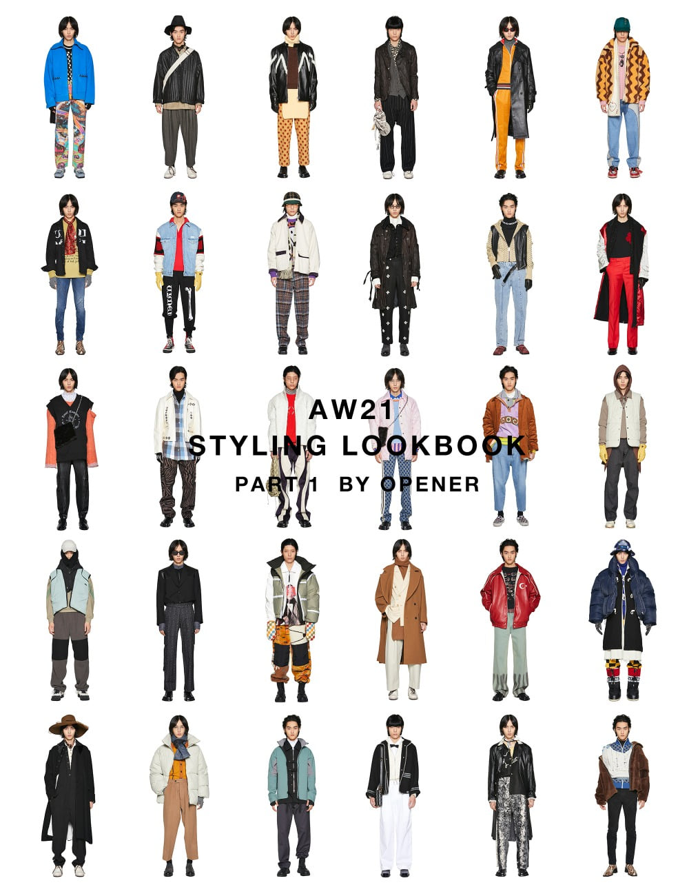 OPENER AW21 STYLING LOOKBOOK_PART 1