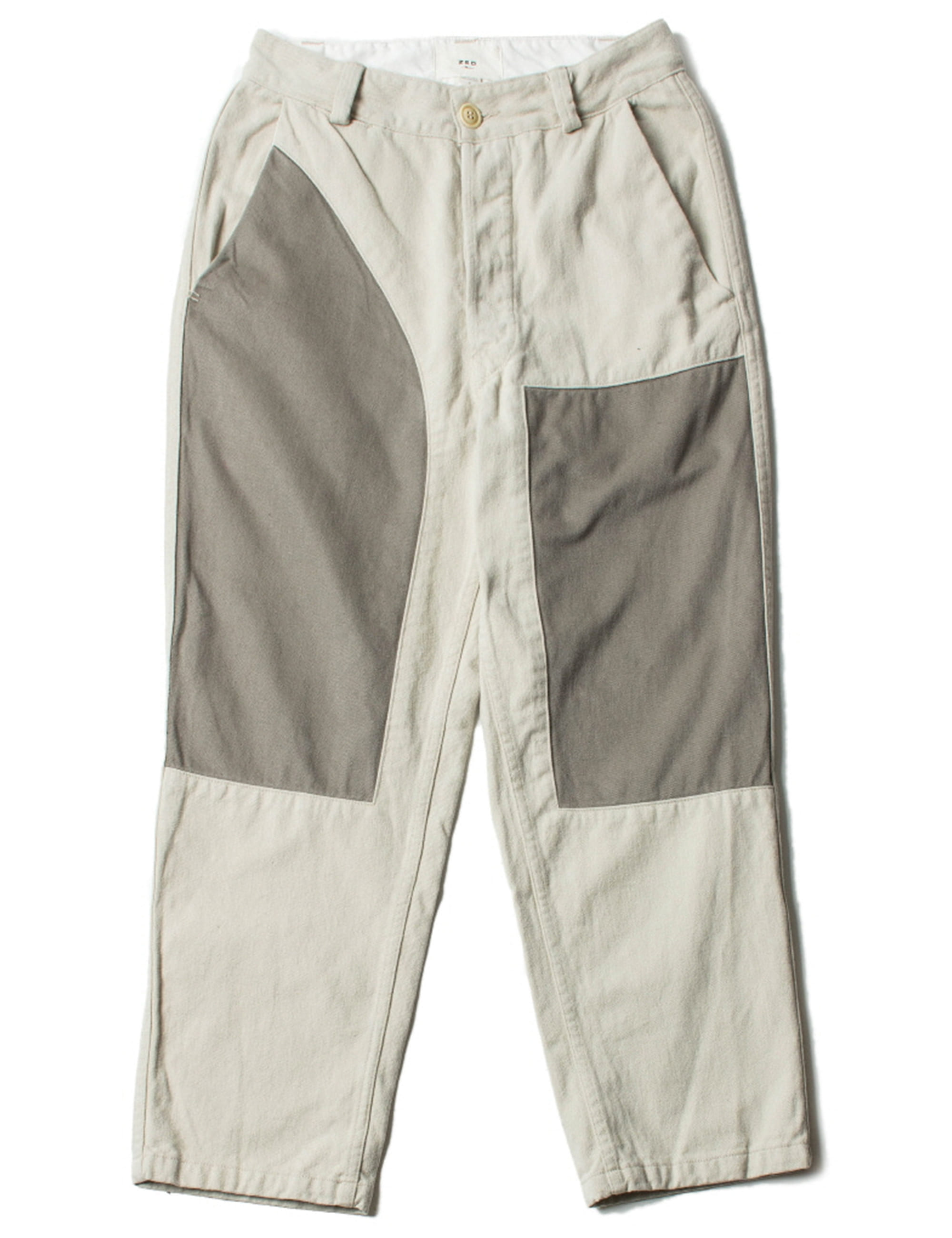 PATCH TROUSER_OFF WHITE