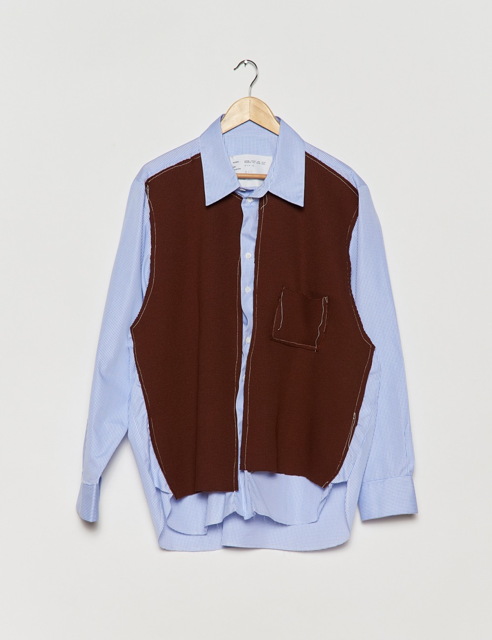 RESEARCH SPENCER SHIRT_BROWN