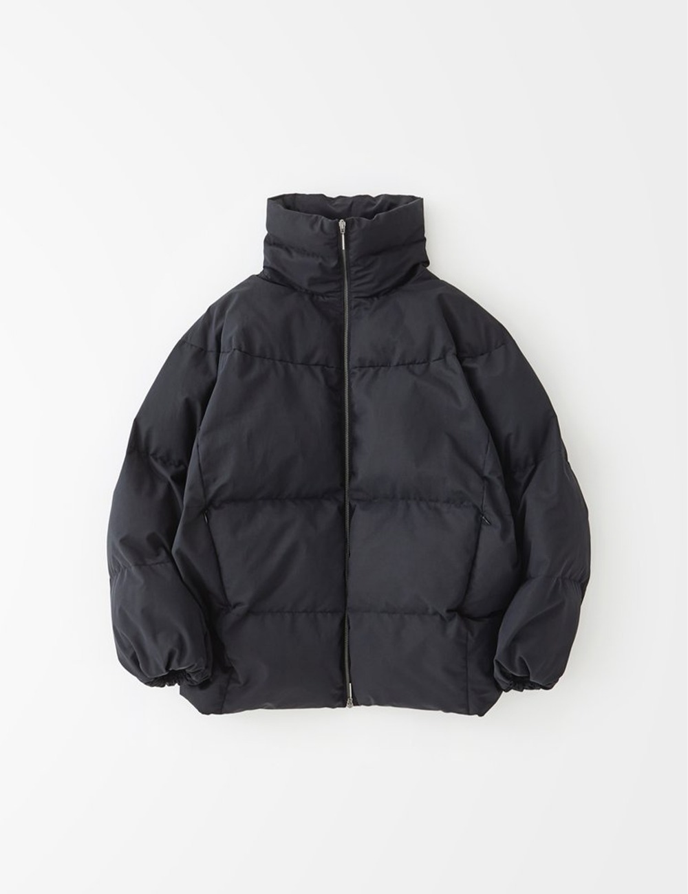 INJECTION DOWN SHORT JACKET_NAVY