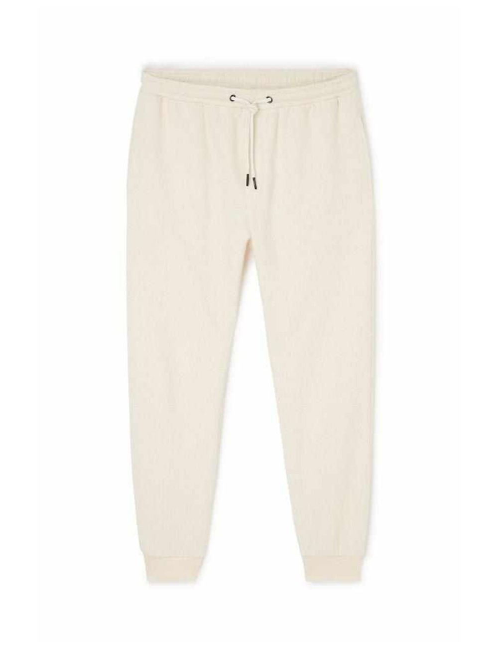TEXTURED JERSEY PANTS_OFF WHITE