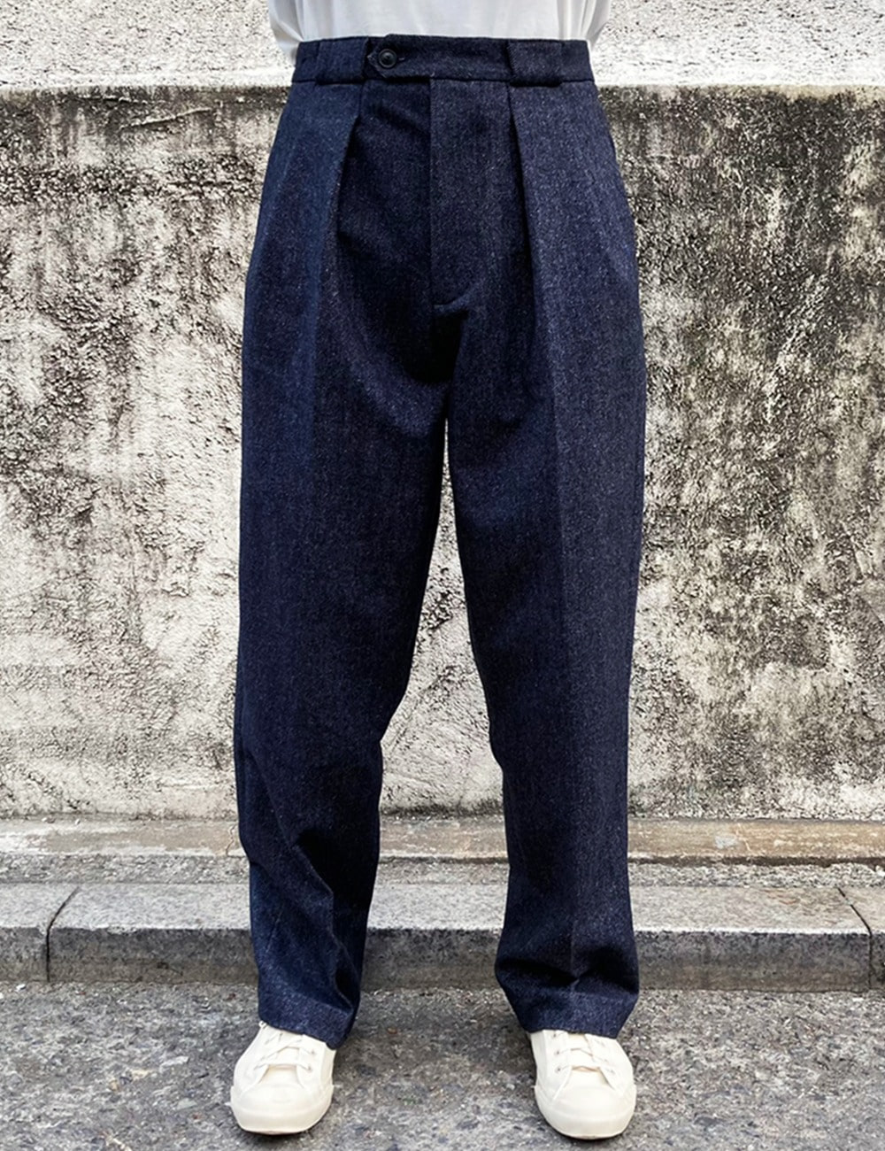 RELAXED TROUSERS_DENIM