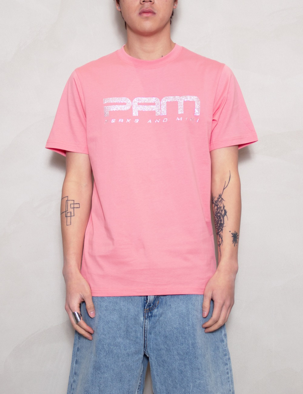 COSMOS S/S TEE_PINK