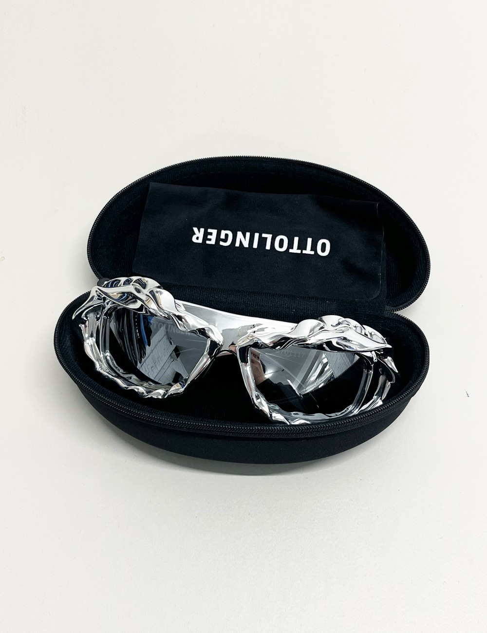 TWISTED SUNGLASSES_SILVER