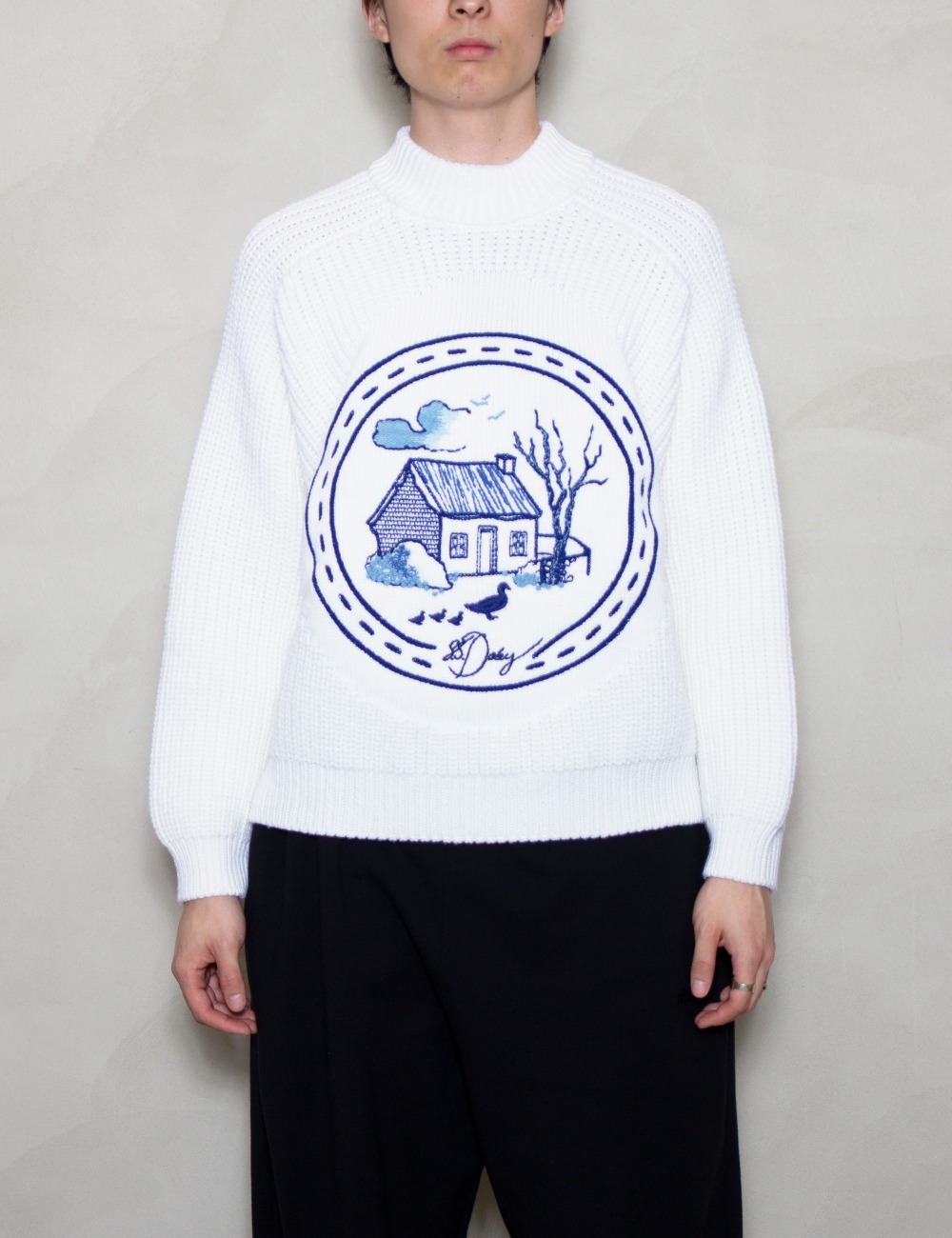 COTTAGE EMBROIDERED JUMPER_WHITE