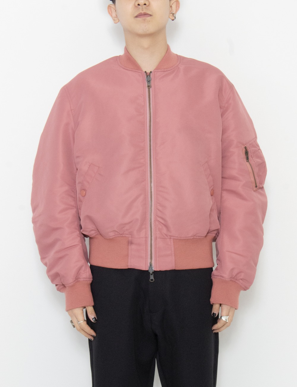 CLASSIC BOMBER_DUSTY PINK