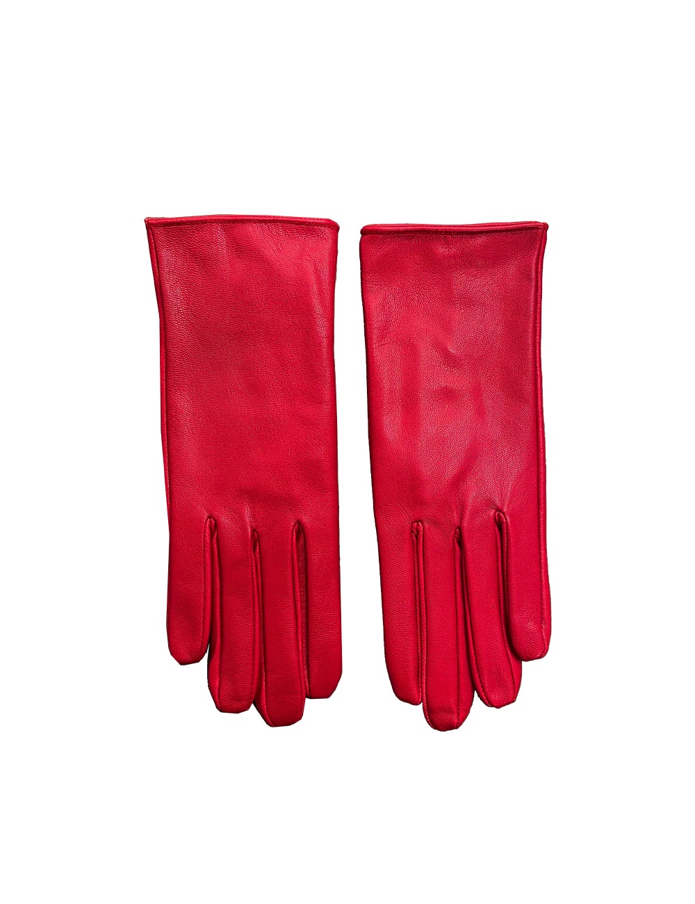 LEATHER GLOVES_RED