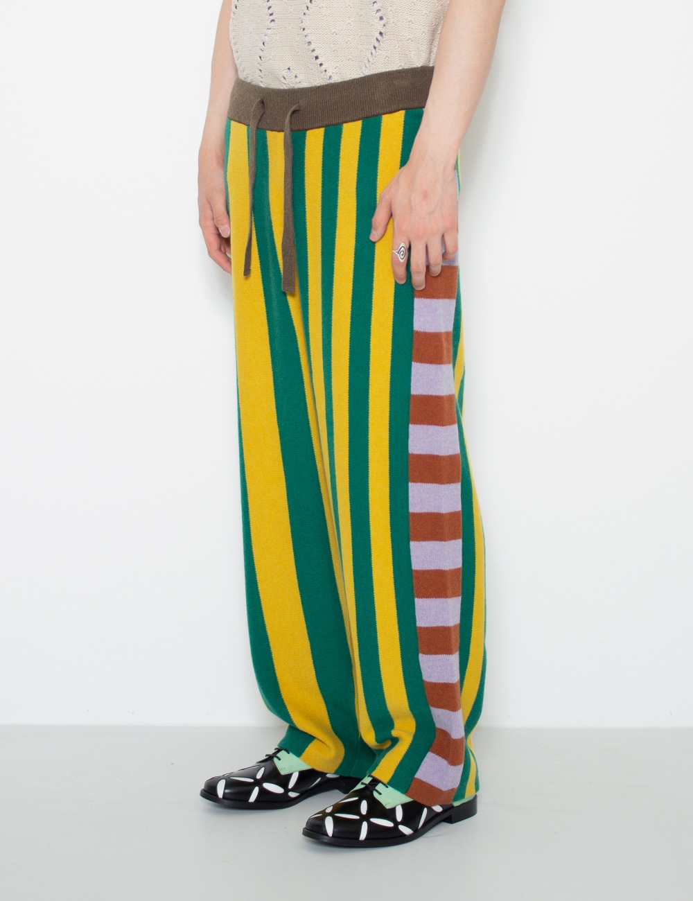 TROUSERS_YELLOW GREEN