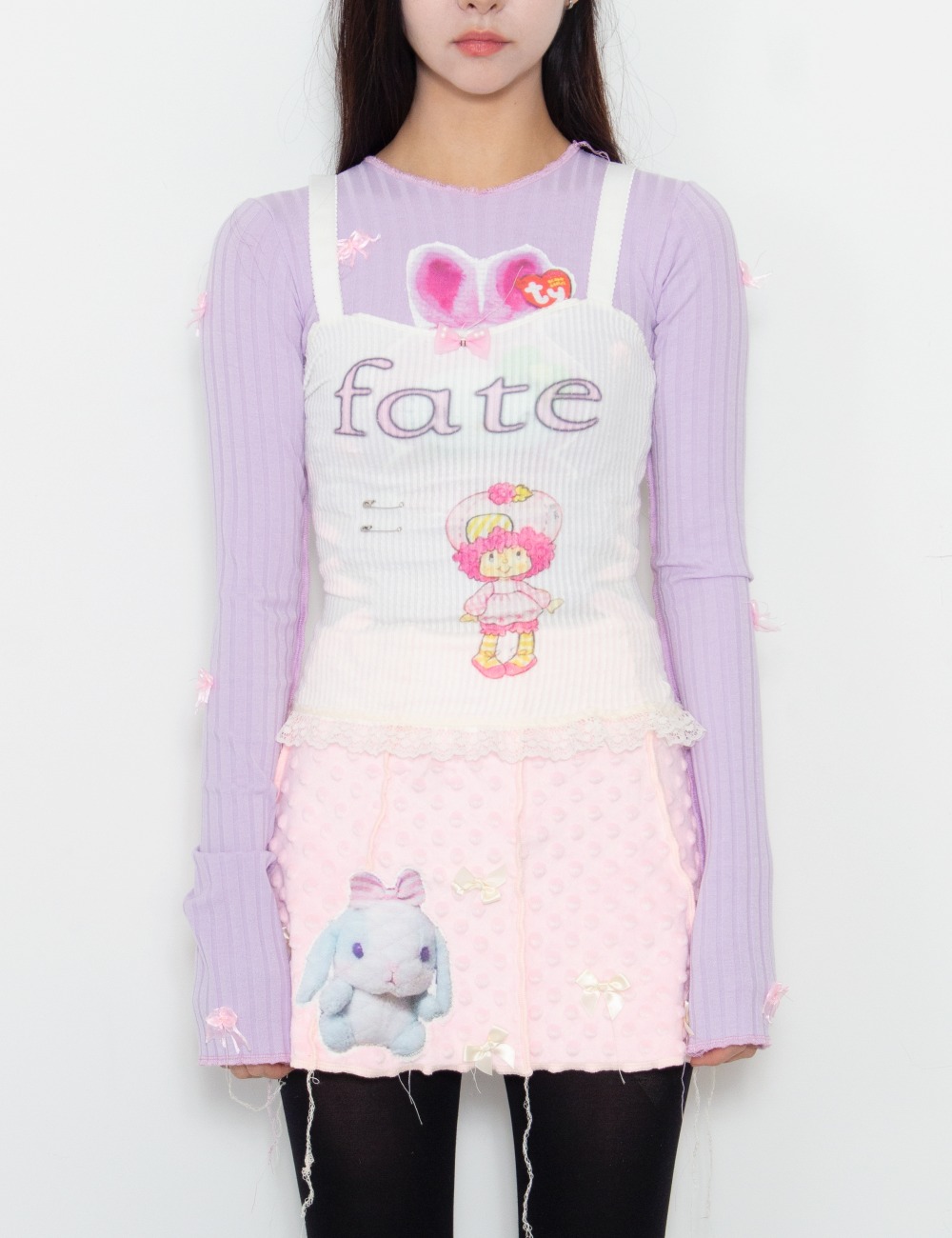 PINK FATE TOP_WHITE
