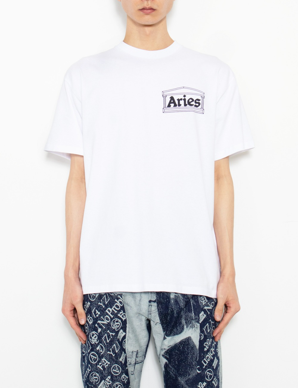 TEMPLE SS TEE_WHITE