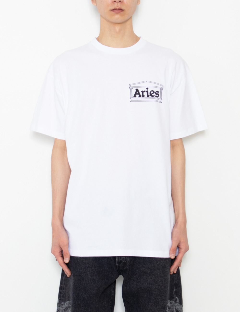 TEMPLE SS TEE_WHITE